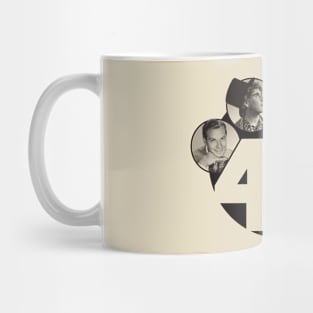 The 4 Marx Brothers at Paramount monotone version Mug